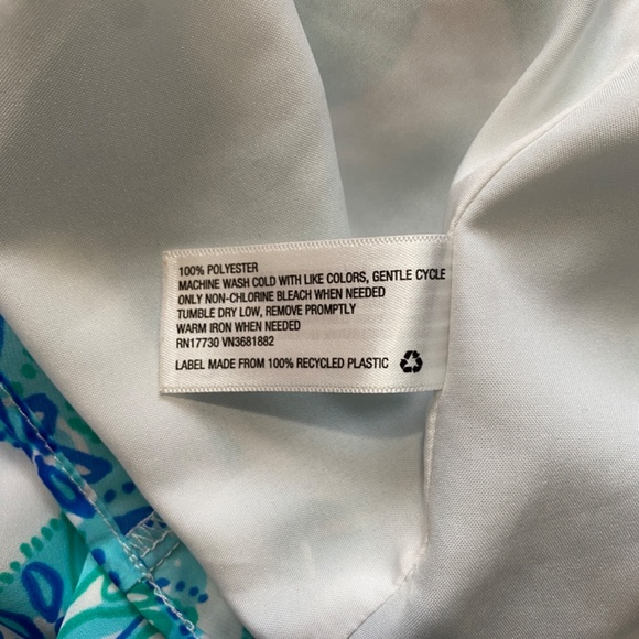 Lilly Pulitzer for Target Sea Urchin Starfish Blue Halter Top XS - Picture 4 of 6